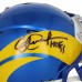 Eric Dickerson Los Angeles Rams Autographed Fanatics Authentic Riddell Speed Mini Helmet with HOF 99 Inscription