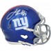 Justin Tuck New York Giants Autographed Fanatics Authentic Riddell Speed Mini Helmet