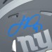 Justin Tuck New York Giants Autographed Fanatics Authentic Riddell Slate Speed Mini Helmet