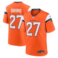 Denver Broncos J.K. Dobbins Nike Orange Team Game Jersey