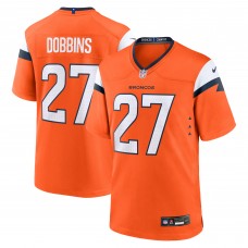 Denver Broncos J.K. Dobbins Nike Orange Team Game Jersey
