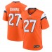 Denver Broncos J.K. Dobbins Nike Orange Team Game Jersey Denver Broncos J.K. Dobbins Nike Orange Team Game Jersey