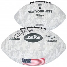 Wayne Chrebet New York Jets Autographed Fanatics Authentic Wilson 2024 Salute To Service Football Wayne Chrebet New York Jets Autographed Fanatics Authentic Wilson 2024 Salute To Service Football