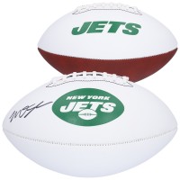 Mason Taylor New York Jets Autographed Fanatics Authentic Franklin White Panel Football