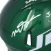 Mason Taylor New York Jets Autographed Fanatics Authentic Riddell Speed Mini Helmet with 2025 Pick #42 & J-E-T-S! Inscriptions