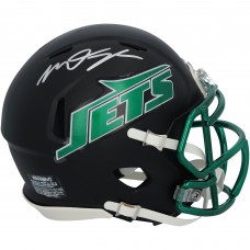 Mason Taylor New York Jets Autographed Fanatics Authentic Riddell Black Alternate Speed Mini Helmet Mason Taylor New York Jets Autographed Fanatics Authentic Riddell Black Alternate Speed Mini Helmet
