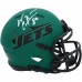 Wayne Chrebet New York Jets Autographed Fanatics Authentic Riddell Rave Speed Mini Helmet