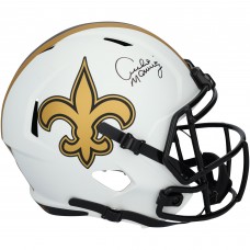 Archie Manning New Orleans Saints Autographed Fanatics Authentic Riddell Lunar Eclipse Speed Replica Helmet