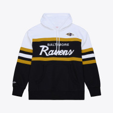 Толстовка Baltimore Ravens Mitchell & Ness Black Head Coach Толстовка Baltimore Ravens Mitchell & Ness Black Head Coach