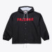 Ветровка Atlanta Falcons Mitchell & Ness Black Coaches Full-Snap Hooded Jacket Ветровка Atlanta Falcons Mitchell & Ness Black Coaches Full-Snap Hooded Jacket