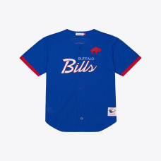 Джерси Buffalo Bills Mitchell & Ness Royal Head Coach Mesh Full-Button Fashion Джерси Buffalo Bills Mitchell & Ness Royal Head Coach Mesh Full-Button Fashion