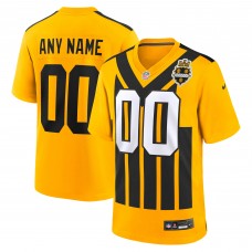 Именная джерси Pittsburgh Steelers Nike Gold Alternate 1933 Throwback Game Именная джерси Pittsburgh Steelers Nike Gold Alternate 1933 Throwback Game