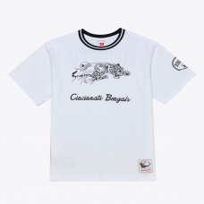 Cincinnati Bengals Mitchell & Ness White Arctic T-Shirt Cincinnati Bengals Mitchell & Ness White Arctic T-Shirt