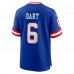 New York Giants Jaxson Dart Nike Royal Alternate 2 Classic Game Jersey
