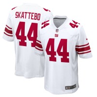 New York Giants Cam Skattebo Nike White Game Jersey
