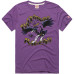 Футболка Baltimore Ravens Homage Purple NFL x Grateful Dead Tri-Blend