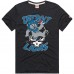Футболка Detroit Lions Homage Charcoal NFL x Grateful Dead Tri-Blend