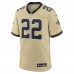 Игровая джерси New Orleans Saints Rashid Shaheed Nike Gold Gameday Golds Alternate Game Player