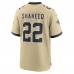 Игровая джерси New Orleans Saints Rashid Shaheed Nike Gold Gameday Golds Alternate Game Player
