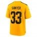 Pittsburgh Steelers Jack Sawyer Nike Gold Alternate Game Jersey