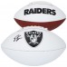 Geno Smith Las Vegas Raiders Autographed Fanatics Authentic Franklin White Panel Football