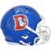 John Elway Denver Broncos Autographed Fanatics Authentic Riddell 1975-96 Throwback Speed Authentic Helmet with HOF 04 Inscription