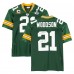 Игровая джерси Charles Woodson Green Bay Packers Autographed Fanatics Authentic Green Mitchell & Ness 2010 Authentic with HOF 21 Inscription