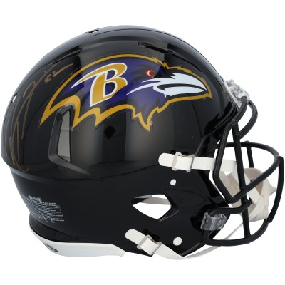 Ray Lewis Baltimore Ravens Autographed Fanatics Authentic Riddell Speed Authentic Helmet