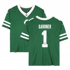 Ahmad Sauce Gardner New York Jets Autographed Fanatics Authentic Green Nike Vapor F.U.S.E. Limited Jersey Ahmad Sauce Gardner New York Jets Autographed Fanatics Authentic Green Nike Vapor F.U.S.E. Limited Jersey
