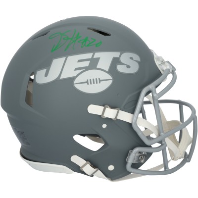 Breece Hall New York Jets Autographed Fanatics Authentic Riddell Slate Speed Authentic Helmet