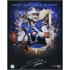 Josh Allen Buffalo Bills Autographed Fanatics Authentic 16 x 20 MVP Collage Photograph - Limited Edition of 25