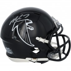 Michael Vick Atlanta Falcons Autographed Fanatics Authentic Riddell 1990-2002 Throwback Speed Mini Helmet