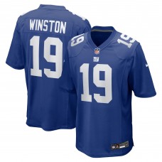 New York Giants Jameis Winston Nike Royal Team Game Jersey