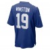New York Giants Jameis Winston Nike Royal Team Game Jersey
