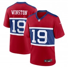 New York Giants Jameis Winston Nike Century Red Alternate Game Jersey