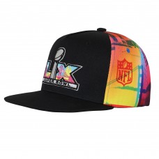 Подростковая Super Bowl LX Outerstuff Black Snapback Hat Подростковая Super Bowl LX Outerstuff Black Snapback Hat