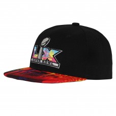 Подростковая Super Bowl LX Outerstuff Black Deadstock Snapback Hat Подростковая Super Bowl LX Outerstuff Black Deadstock Snapback Hat