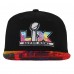 Подростковая Super Bowl LX Outerstuff Black Deadstock Snapback Hat