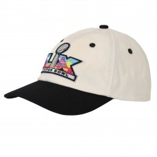 Подростковая Super Bowl LX Outerstuff Cream Two-Tone Structured Adjustable Hat Подростковая Super Bowl LX Outerstuff Cream Two-Tone Structured Adjustable Hat