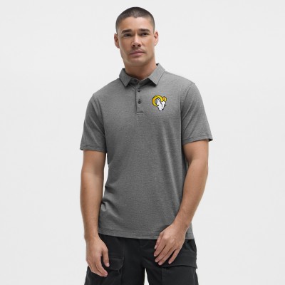 Los Angeles Rams lululemon Evolution Polo - Heather Black
