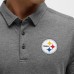 Pittsburgh Steelers lululemon Heather Black Evolution Polo