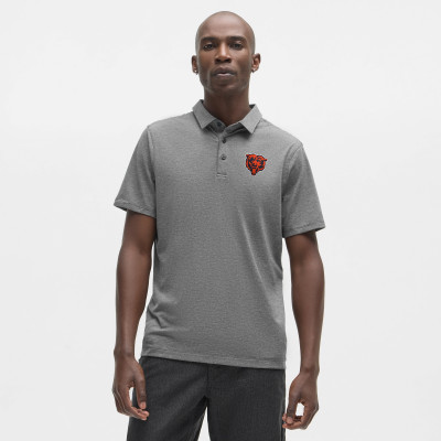 Поло Chicago Bears lululemon Heather Black Evolution