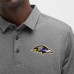 Поло Baltimore Ravens lululemon Heather Black Evolution