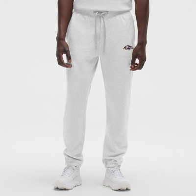 Baltimore Ravens lululemon Heathered Silver Drop Steady State Jogger