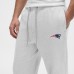 New England Patriots lululemon Heathered Silver Drop Steady State Jogger