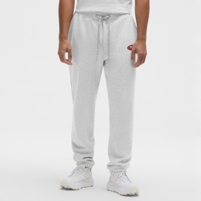 San Francisco 49ers lululemon Heathered Silver Drop Steady State Jogger