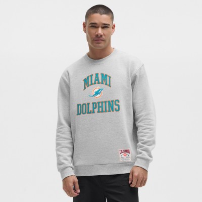 Miami Dolphins lululemon Heathered Silver Drop Steady State Sweatshirt
