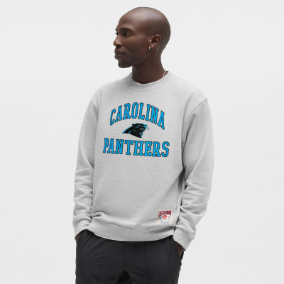 Свитшот Carolina Panthers lululemon Heathered Silver Drop Steady State