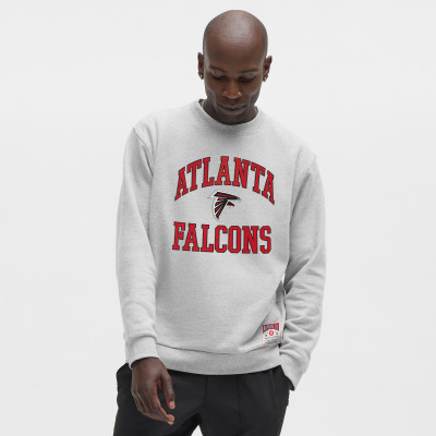Свитшот Atlanta Falcons lululemon Heathered Silver Drop Steady State