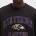 Свитшот Baltimore Ravens lululemon Black Steady State